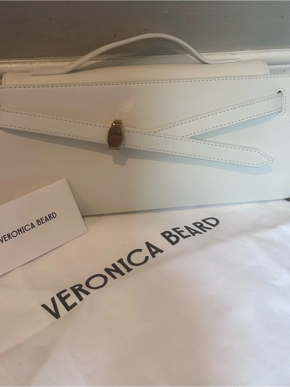 Veronica Beard off white card